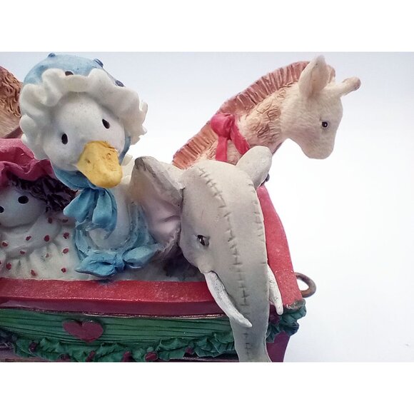 Cherished Teddies Toy Car Figurine 219096 Rolling Along With Friends And Smiles - Picture 9 of 14